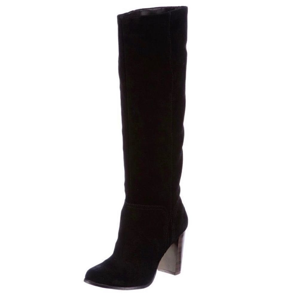 BCBGENERATION Wish Suede Straight Leg Boots.